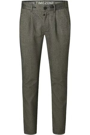 Timezone Bundfaltenhose 