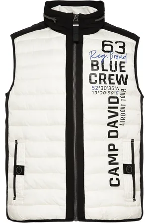 Camp David Leichte Steppweste mit Softshell-Details