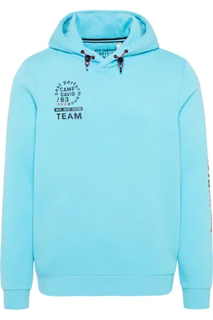 Camp David Hoodie mit Rubber Artworks