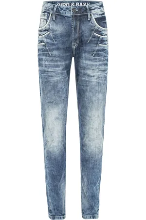 Cipo & Baxx Jeans mit trendigen Ziernähten