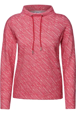 CECIL Shirt mit Diagonalstruktur