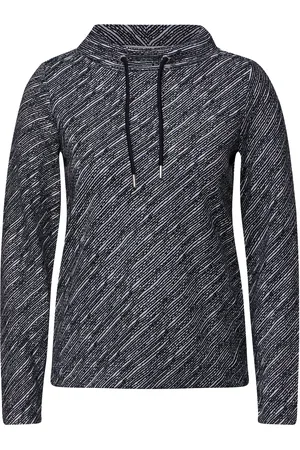 CECIL Shirt mit Diagonalstruktur