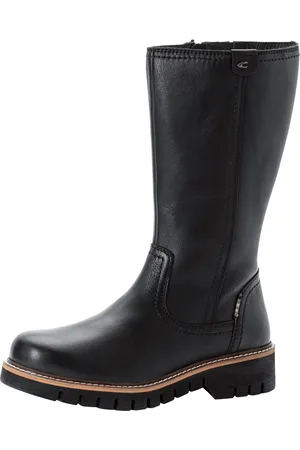 Camel Active Stiefel aus Leder mit Reißverschluss