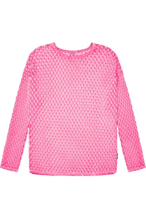 Soccx Langarmshirt mit Ajour-Muster