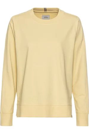 Camel Active Rundhals Sweatshirt aus reiner Baumwolle