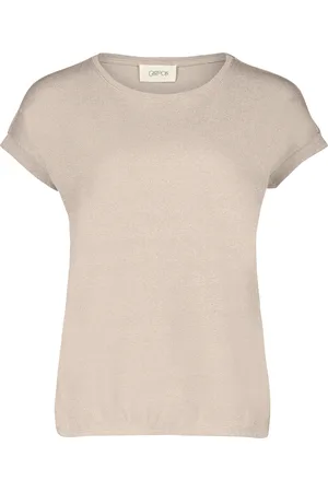 Cartoon Casual-Shirt mit Rundhalsausschnitt