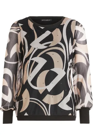 Betty Barclay Langarm-Shirt mit Plissee