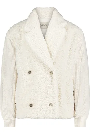 Cartoon Casual-Jacke mit Eingrifftaschen