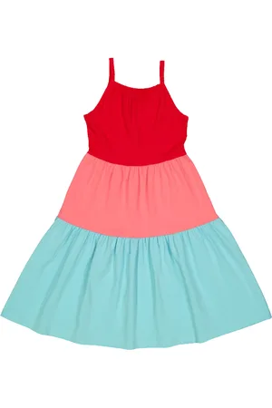 Green Cotton Kleid