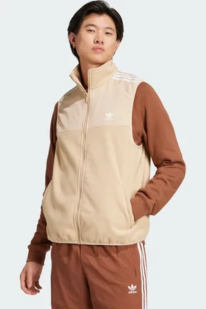 adidas Adicolor 3-Streifen Microfleece Weste