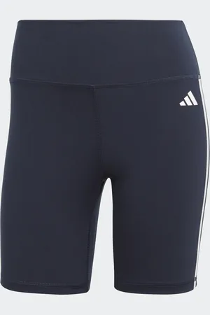 adidas Training Essentials 3-Streifen High-Waisted kurze Leggings