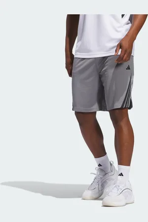 adidas Legends 3-Streifen Basketball Shorts