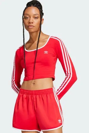 adidas Adicolor 3-Streifen Crop Longsleeve
