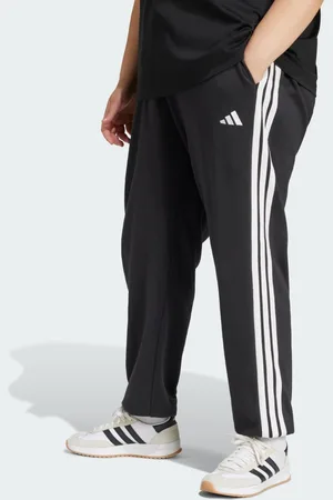 adidas Essentials 3-Streifen French Terry Cuffed Hose