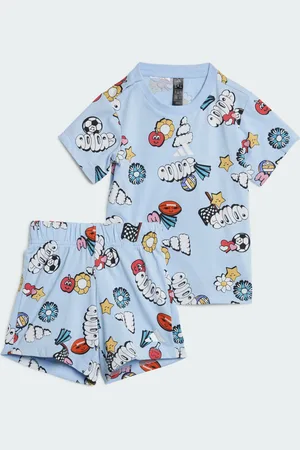 adidas Seasonal Essentials Fun Allover Print Kids Set