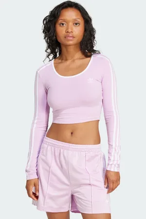 adidas Adicolor 3-Streifen Crop Longsleeve