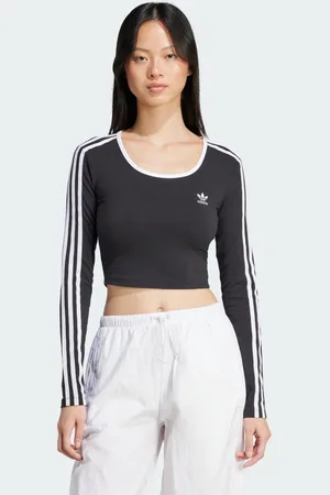 adidas Adicolor 3-Streifen Crop Longsleeve