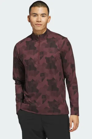 adidas Go-To Printed Quarter-Zip Pullover