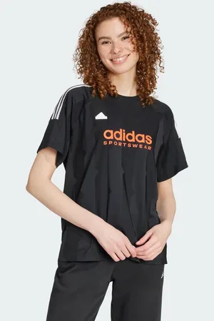 adidas Tiro Cut 3-Streifen Jacquard Boyfriend T-Shirt