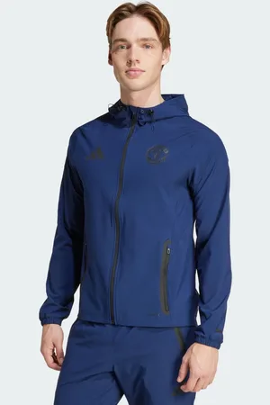 adidas Manchester United Tiro 25 Competition Vis Tech Travel Jacke
