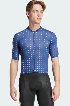 adidas Tempo 3-Streifen Sunshine Mosaic Radtrikot