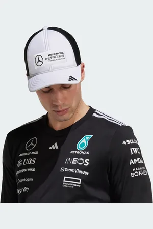 adidas MERCEDES - AMG PETRONAS FORMULA ONE TEAM SNAPBACK LOGO TRUCKER KAPPE