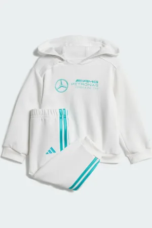 adidas MERCEDES - AMG PETRONAS FORMULA ONE TEAM DNA BABY LONG SLEEVE JOGGINGANZUG