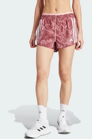adidas Own the Run Excite Allover Print AEROREADY Shorts
