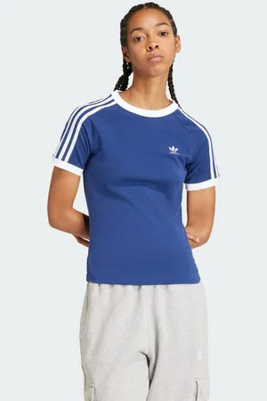 adidas 3-Streifen Slim Raglan T-Shirt