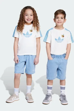 adidas Originals x Minecraft T-Shirt und Shorts Set