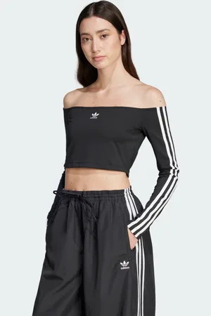 adidas Adicolor schulterfreies Longsleeve