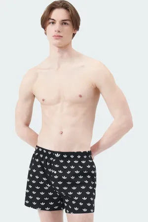 adidas Comfort Core Cotton Icon gewebt Boxer 2er-Pack Unterwäsche