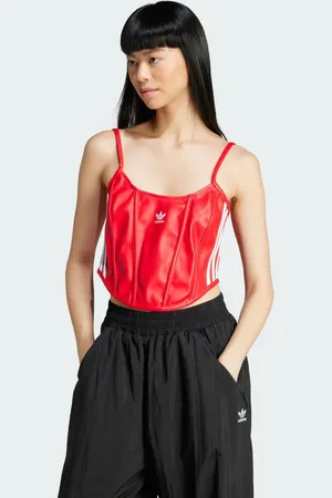 adidas Firebird Pleather Korsett-Top