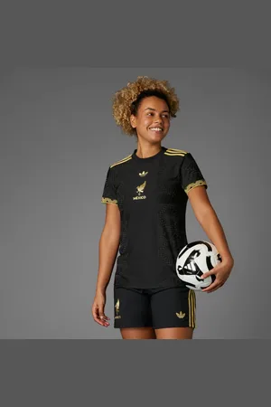 adidas Mexiko 25 Gold Trikot