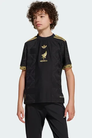 adidas Mexiko 25 Gold Kids Trikot