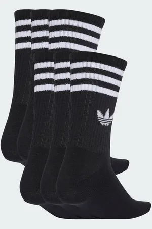 adidas 3-Streifen Crew Socken, 6 Paar