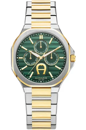 Aigner Herrenuhr Fermo Silber-Gold