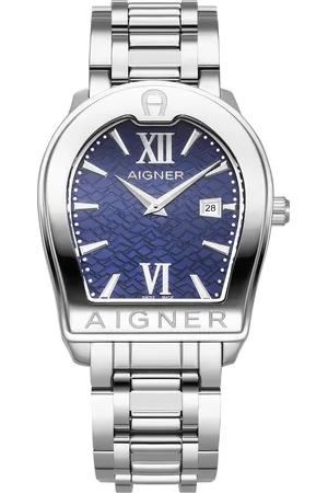 Aigner Herrenuhr Verona Due Silber