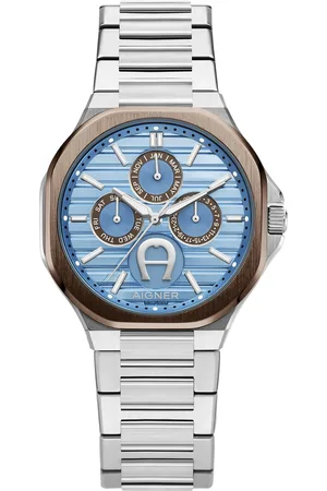 Aigner Herrenuhr Fermo silber