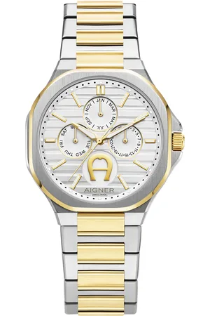 Aigner Herrenuhr Fermo silber-gold