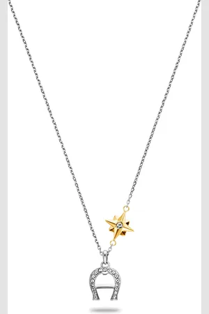 Aigner Halskette mit Logo-Anhänger