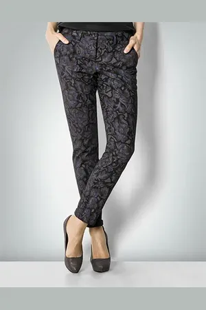 Alberto Damen Hosen blau