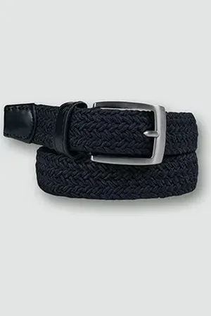 Alberto Damen Gürtel Textil unifarben