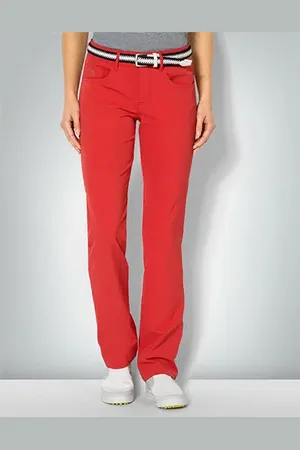 Alberto Damen Hosen Polyamide unifarben