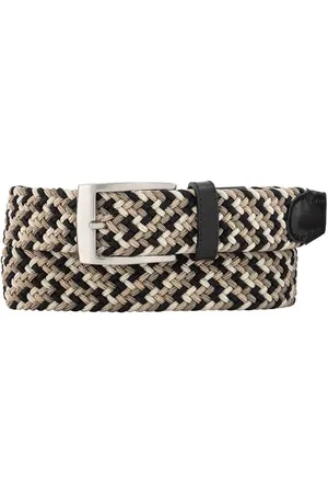 Alberto Herren Gürtel braun Textil