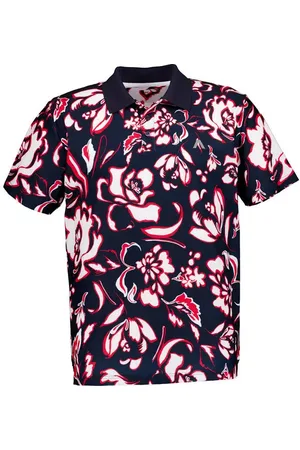 Alberto Herren Polo-Shirts blau