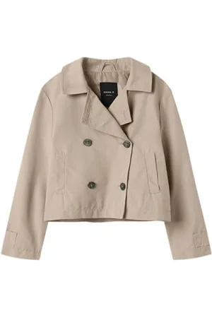 NAME IT Mädchen Nkfmadelin Trench Coat Short, , Numeric_146