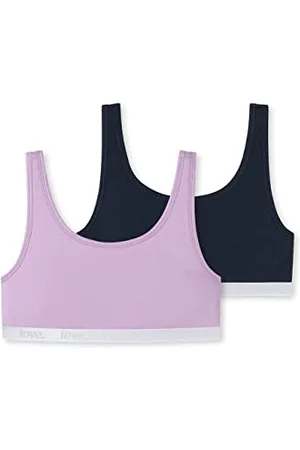 Schiesser Mädchen 2pack Bustiers Bustier, Undurchsichtige, , 176