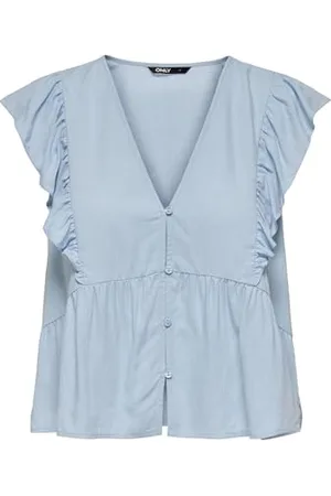 ONLY Onlrian Flonce S/S Top WVN