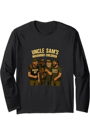 Medals of America EST. 1976 Onkel Sams Veteran für fehlgeleitete Kinder Langarmshirt